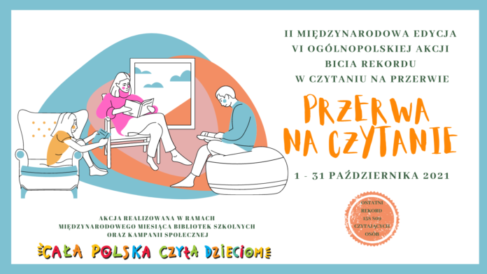 PLAKAT przerwa na czytanie